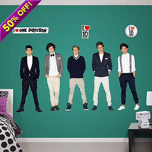 One Direction Collection Fathead Wall Decal
